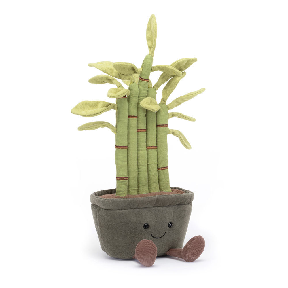 Amuseables Potted Bamboo - Soft Novelty Toy | Wobblepaws