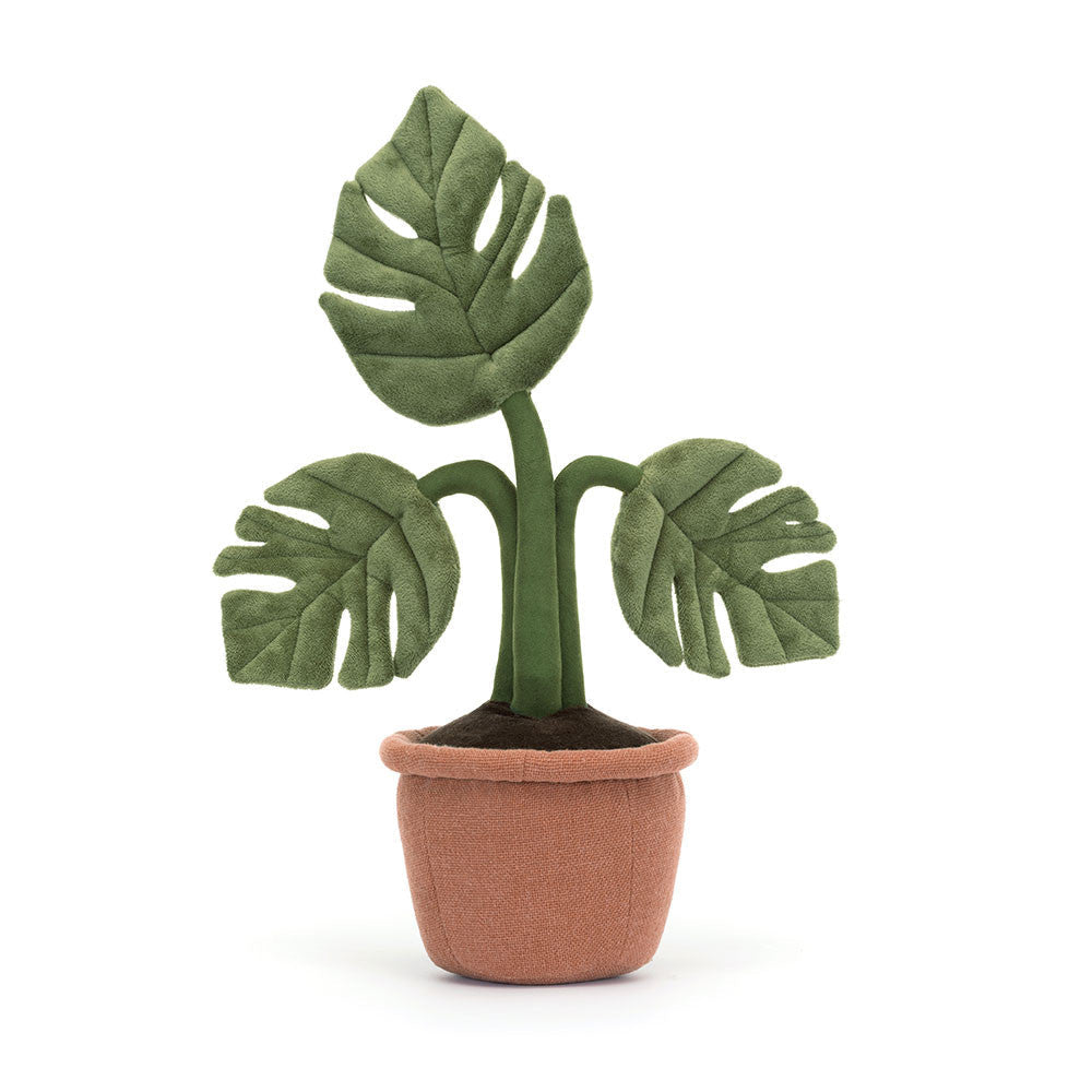 Amuseables Monstera Plant - Soft Novelty Toy | Wobblepaws