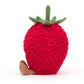 Amuseables Strawberry - Soft Novelty Fruit Toy | Wobblepaws