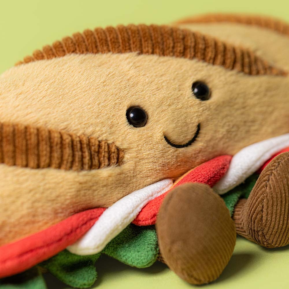 Amuseables Caprese Baguette - Soft Novelty Toy | Wobblepaws