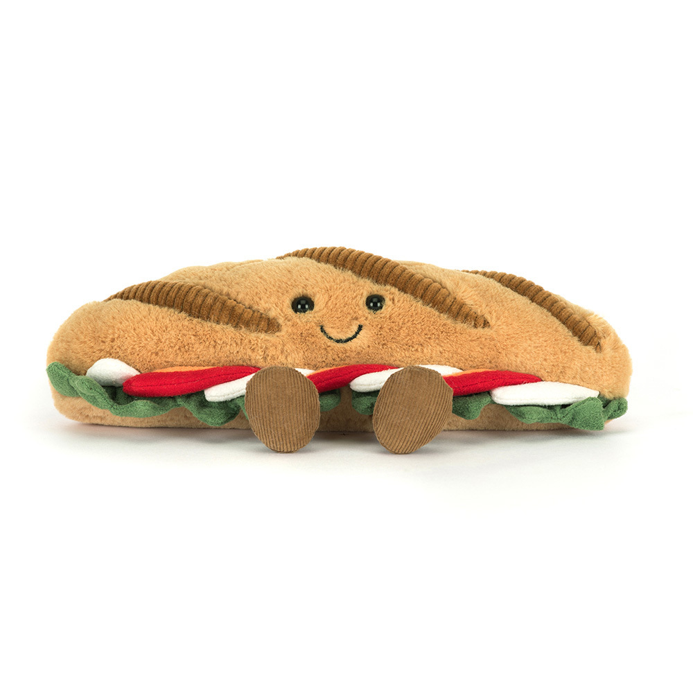 Amuseables Caprese Baguette - Soft Novelty Toy | Wobblepaws
