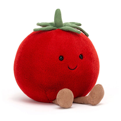 Amuseables Tomato - Soft Novelty Vegetable Toy | Wobblepaws