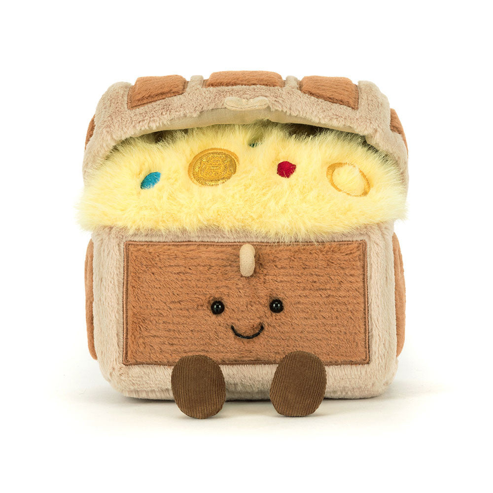 Amuseables Treasure Chest - Soft Novelty Toy | Wobblepaws