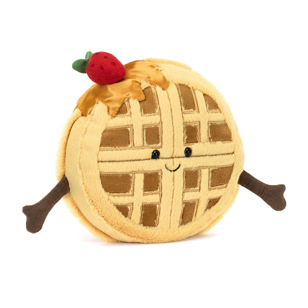 Amuseables Rene Waffle - Soft Novelty Toy | Wobblepaws