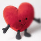 Amuseables Red Heart - Soft Novelty Toy | Wobblepaws