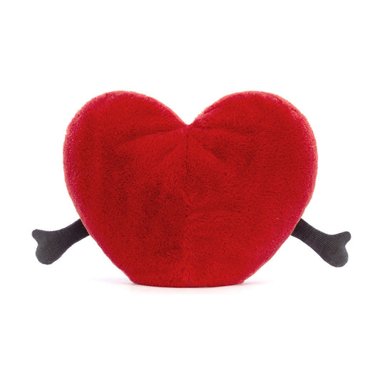 Amuseables Red Heart - Soft Novelty Toy | Wobblepaws