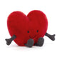 Amuseables Red Heart - Soft Novelty Toy | Wobblepaws