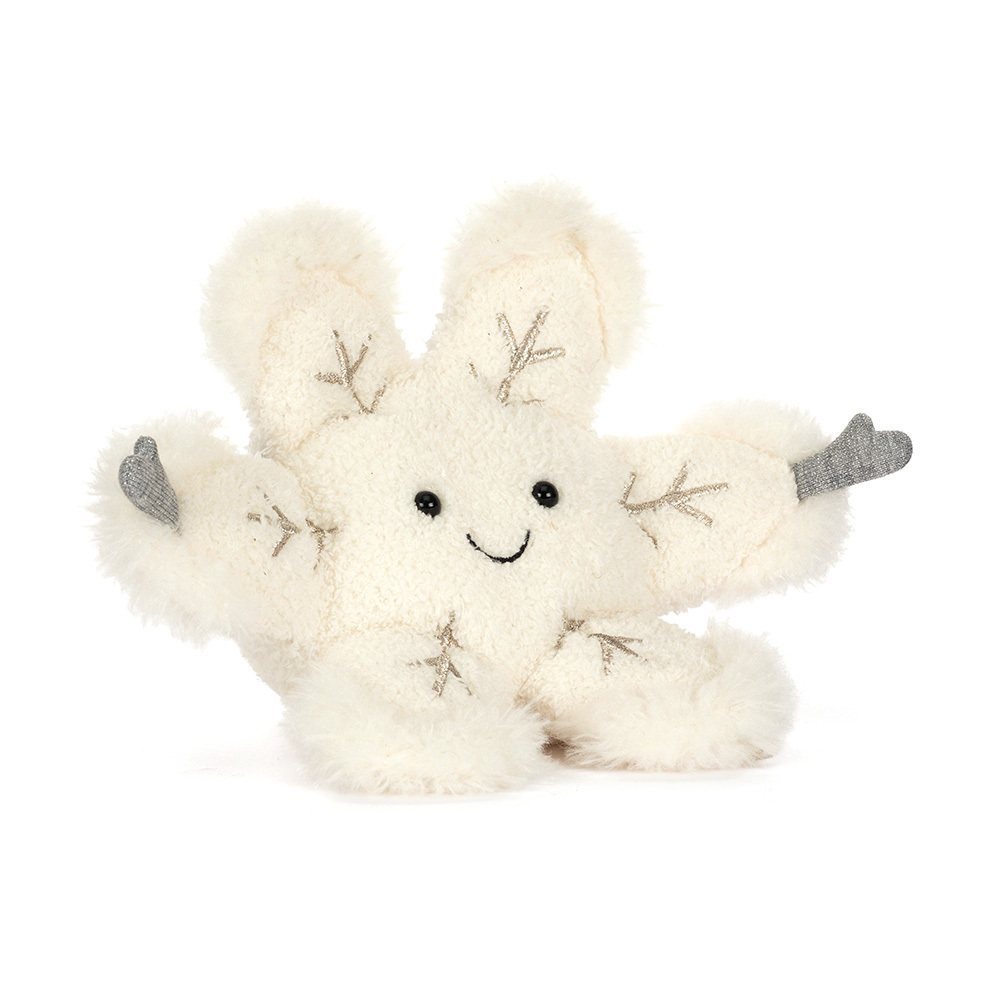 Amuseables Snowflake - Soft Novelty Toy | Wobblepaws