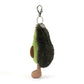 Amuseables Avocado Bag Charm - Soft Plush Keychain | Wobblepaws