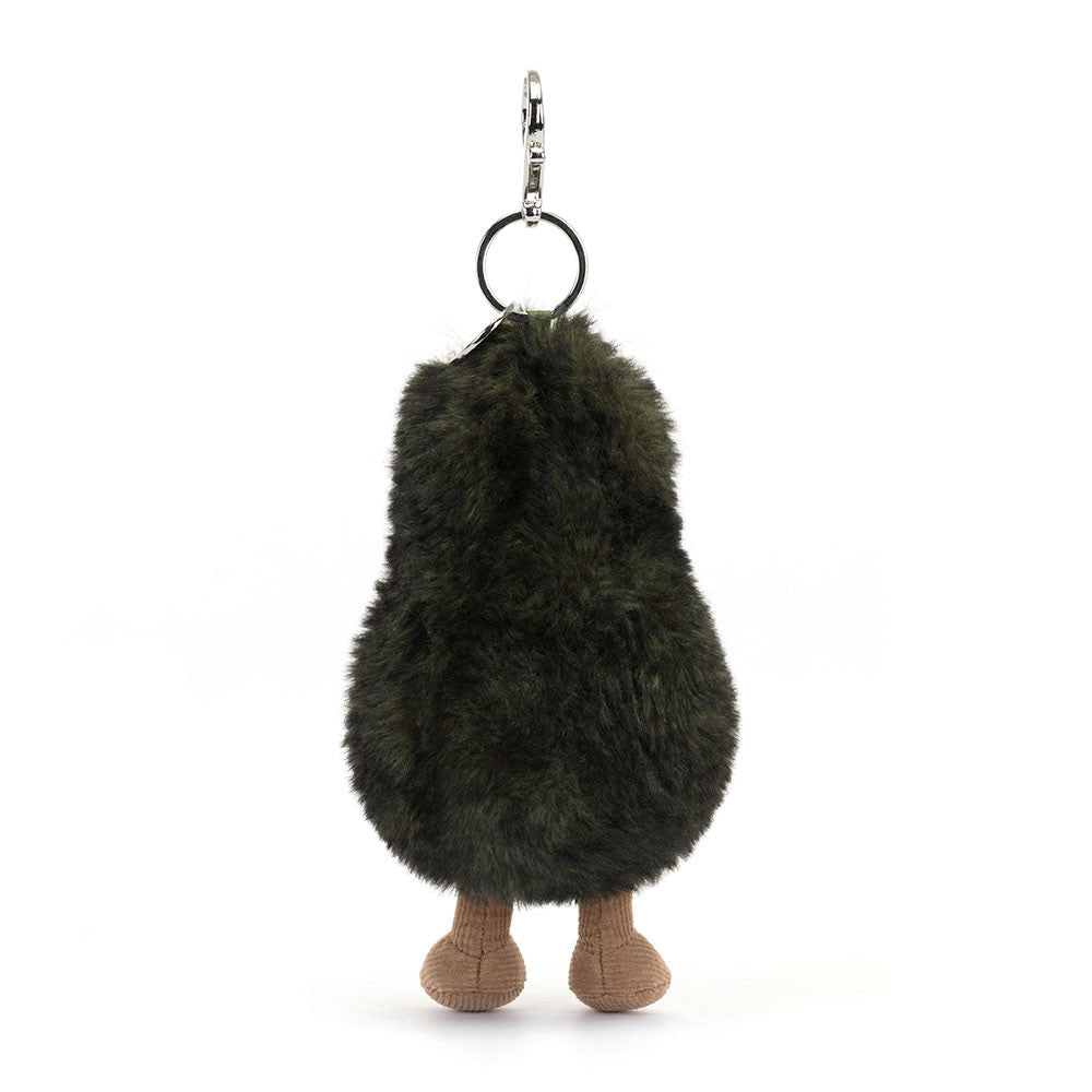 Amuseables Avocado Bag Charm - Soft Plush Keychain | Wobblepaws