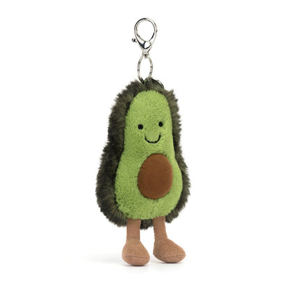Amuseables Avocado Bag Charm - Soft Plush Keychain | Wobblepaws