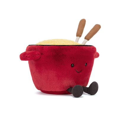Amuseables Cheese Fondue - Soft Novelty Toy | Wobblepaws