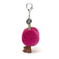 Amuseables Cherries Bag Charm - Soft Plush Keychain | Wobblepaws