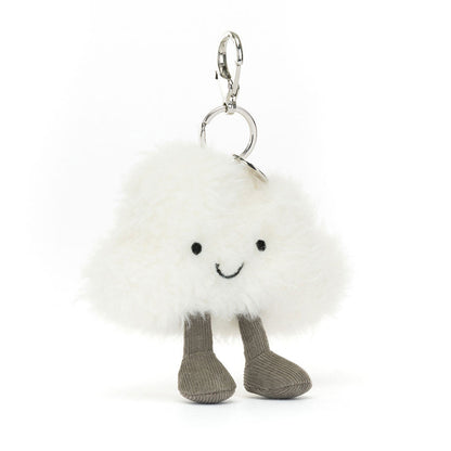 Amuseables Cloud Bag Charm - Soft Plush Keychain | Wobblepaws