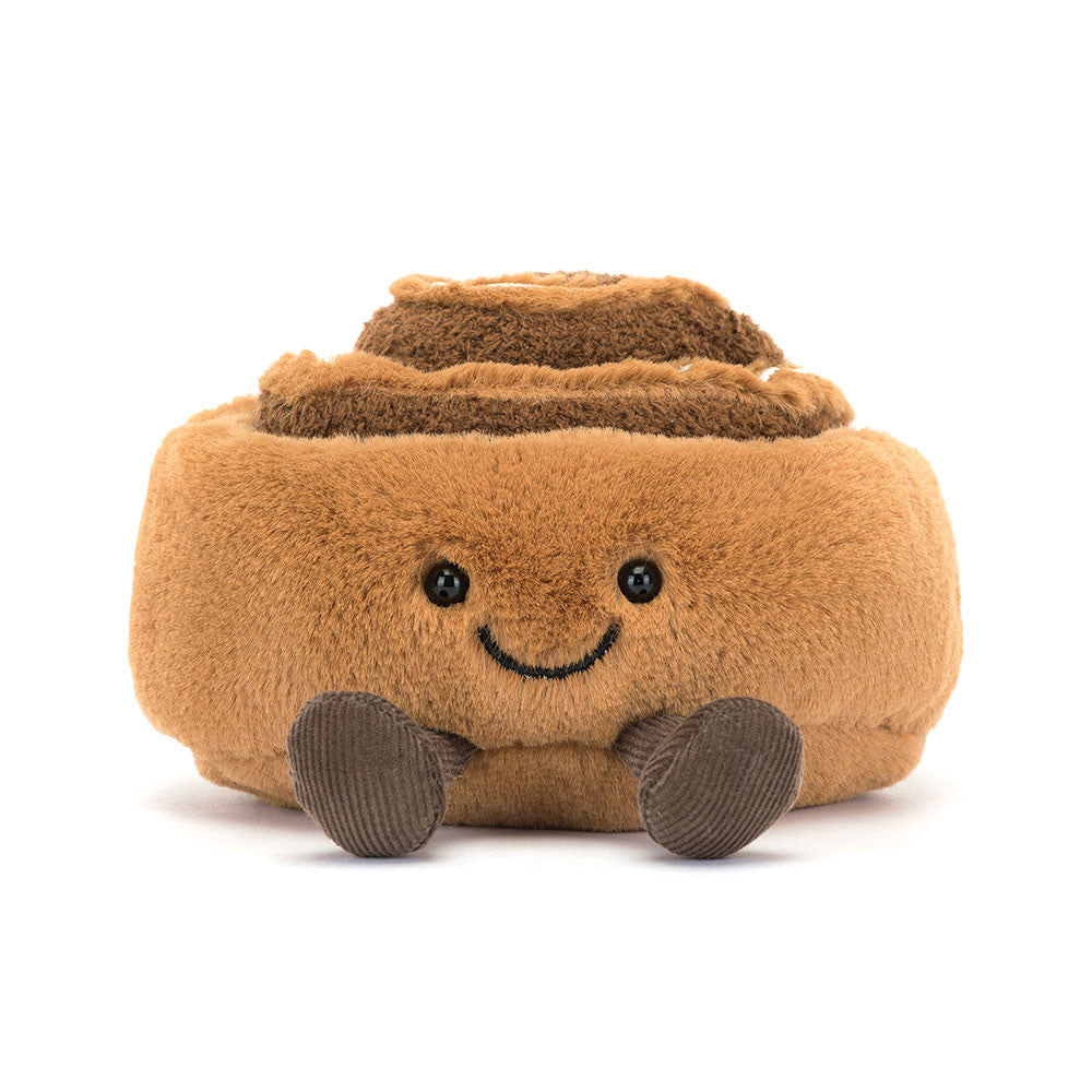 Amuseables Cinnamon Bun - Soft Novelty Toy | Wobblepaws