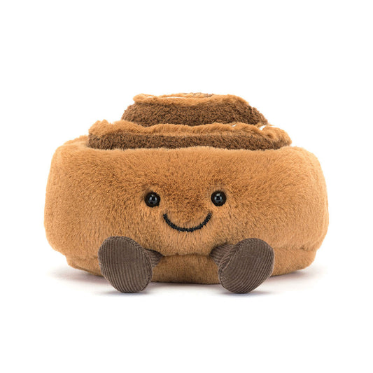 Amuseables Cinnamon Bun - Soft Novelty Toy | Wobblepaws