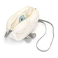 Amuseables Cream Heart Bag - Soft Plush Novelty Bag | Wobblepaws