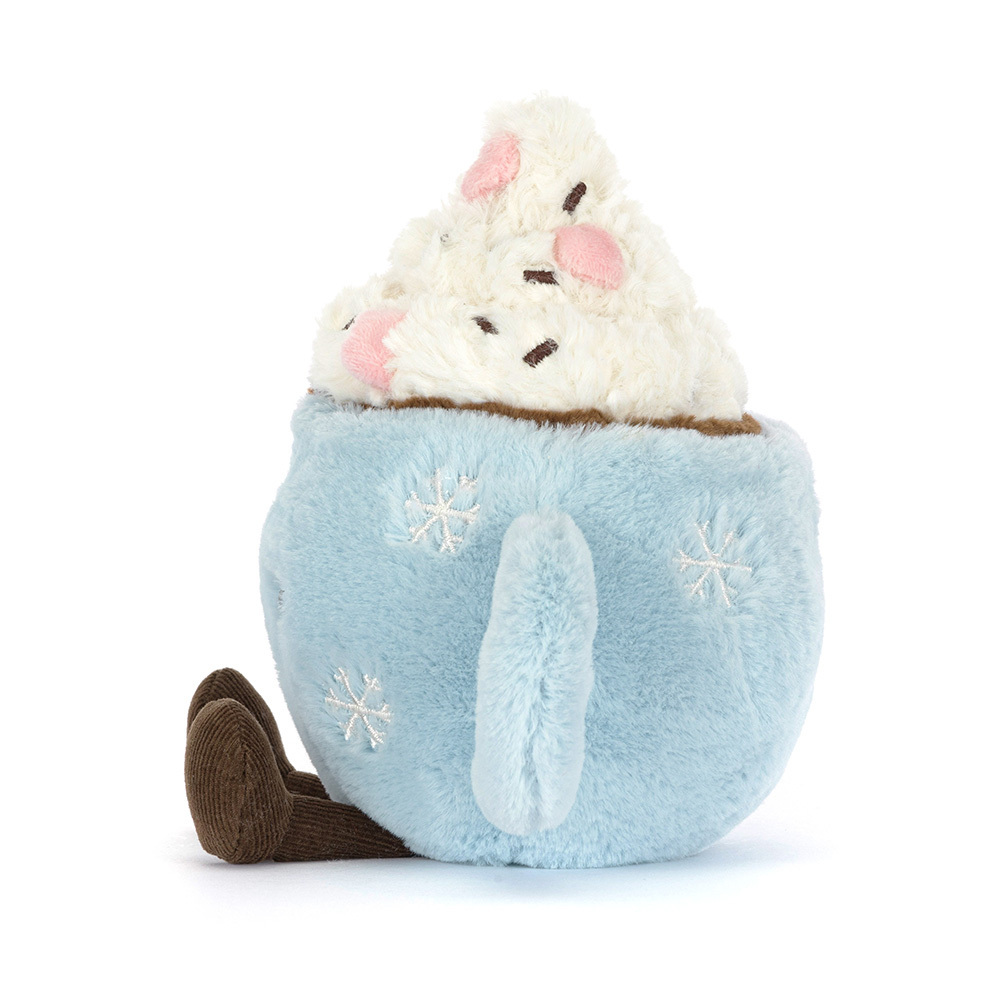 Amuseables Hot Chocolate With Marshmallows - Soft Novelty Toy | Wobblepaws