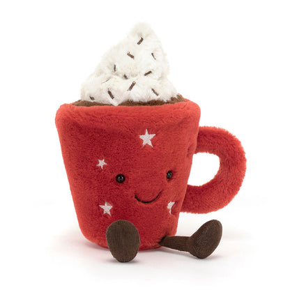 Amuseables Hot Chocolate - Soft Novelty Toy | Wobblepaws