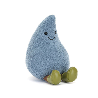 Amuseables Happy Raindrop - Soft Novelty Toy | Wobblepaws