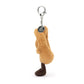Amuseables Pretzel Bag Charm - Soft Plush Keychain | Wobblepaws