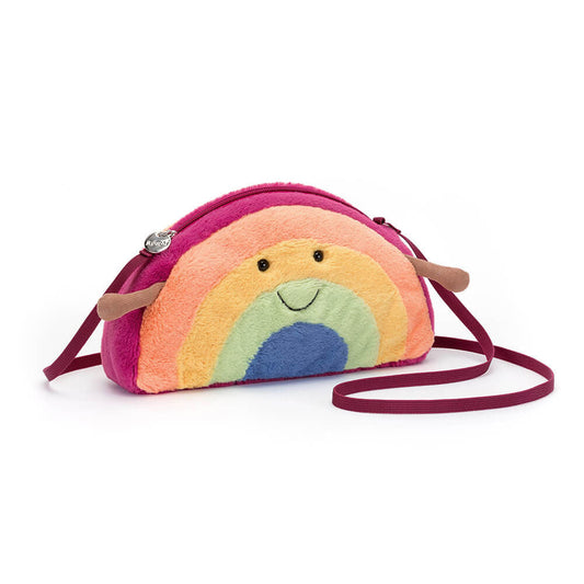 Amuseables Rainbow Bag - Soft Plush Novelty Bag | Wobblepaws