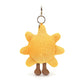 Amuseables Sun Bag Charm - Soft Plush Keychain | Wobblepaws