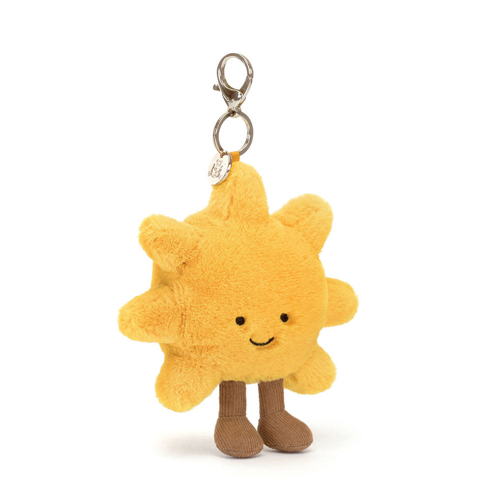 Amuseables Sun Bag Charm - Soft Plush Keychain | Wobblepaws