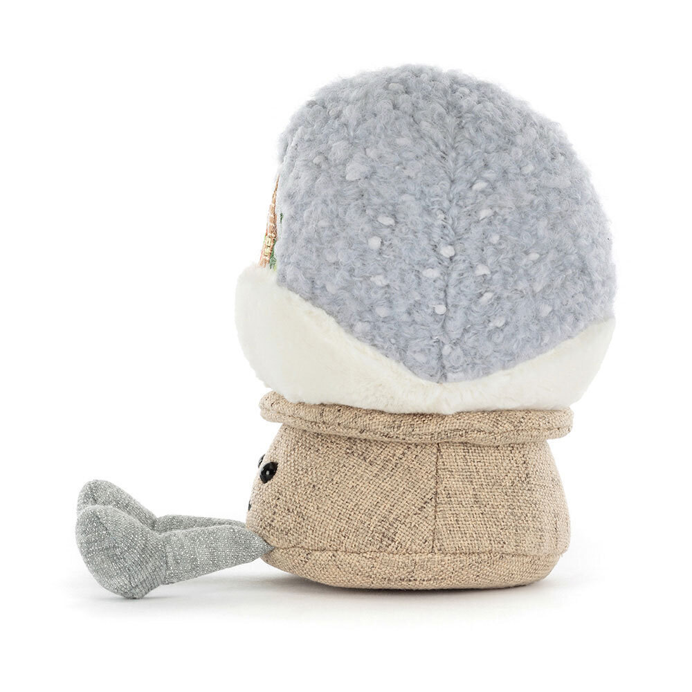 Amuseables Snow Globe - Soft Festive Toy | Wobblepaws