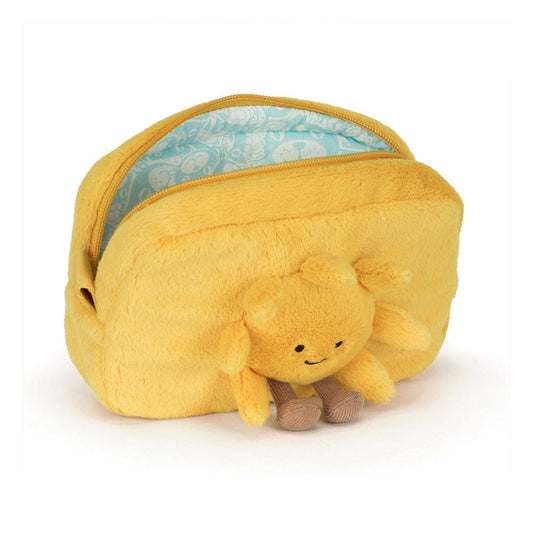 Amuseables Sun Pouch - Soft Plush Novelty Pouch | Wobblepaws