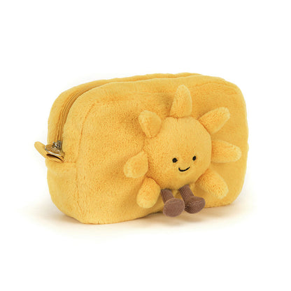 Amuseables Sun Pouch - Soft Plush Novelty Pouch | Wobblepaws