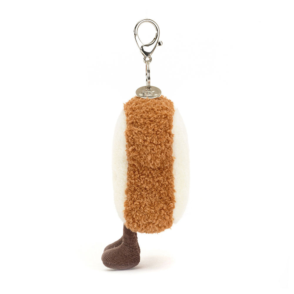 Amuseables Toast Bag Charm - Soft Plush Keychain | Wobblepaws