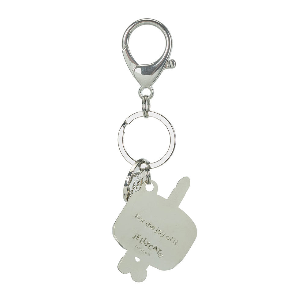 Amuseables Jellina Birthday Cake Keyring - Soft Plush Keychain | Wobblepaws