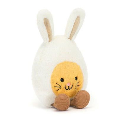 Amuseables Bunny Egg - Soft Novelty Toy | Wobblepaws