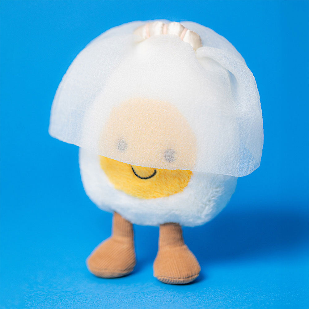 Amuseables Boiled Egg Bride - Soft Novelty Toy | Wobblepaws