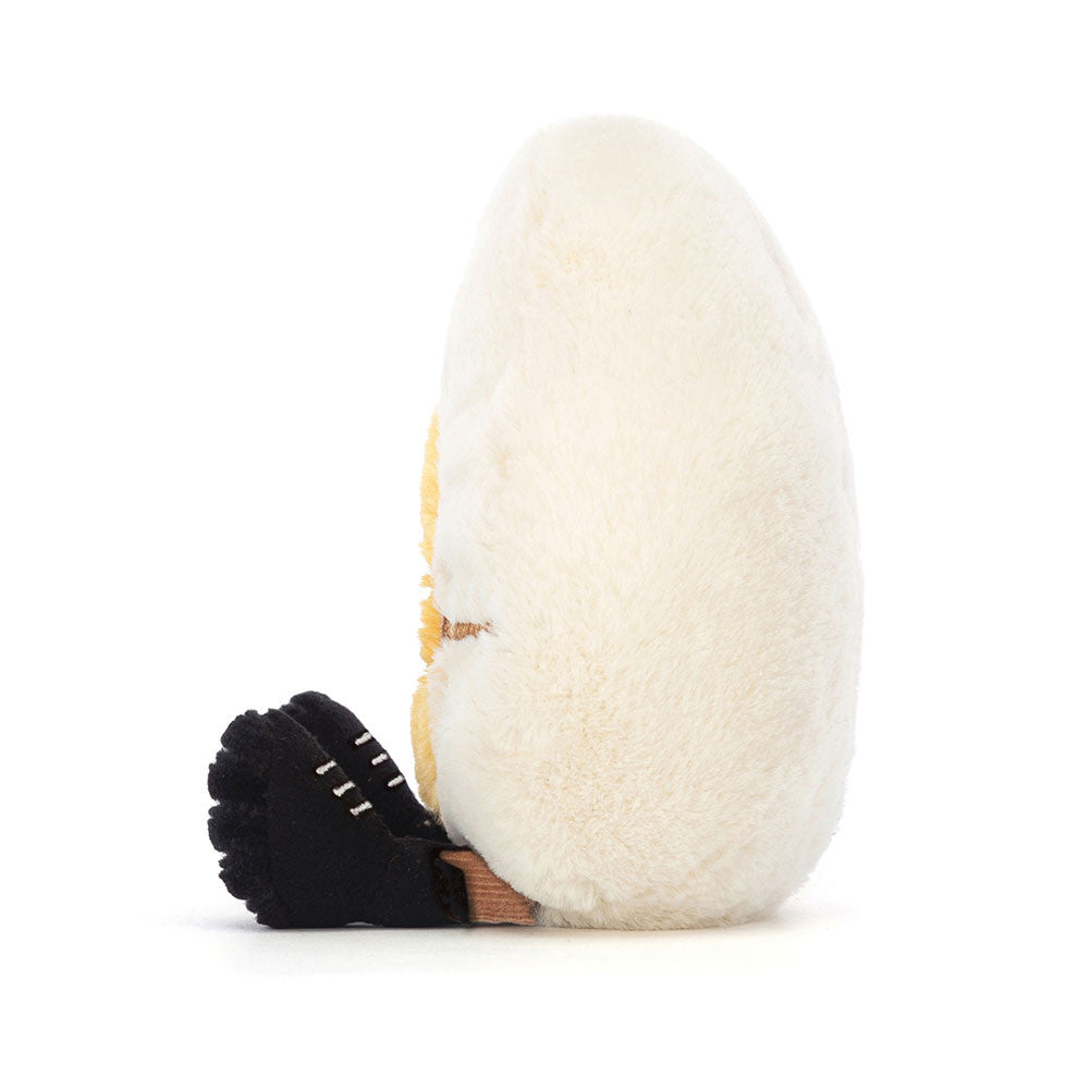Amuseables Boiled Egg Chic - Soft Novelty Toy | Wobblepaws