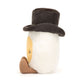 Amuseables Boiled Egg Groom - Soft Novelty Toy | Wobblepaws