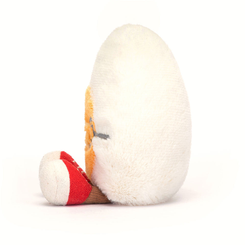 Amuseables Boiled Egg Geek - Soft Novelty Toy | Wobblepaws