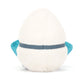Amuseables Boiled Egg Scuba Outfit - Soft Novelty Toy | Wobblepaws