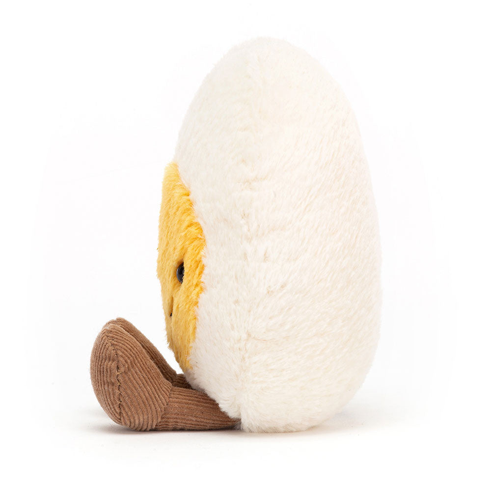 Amuseables Happy Boiled Egg - Soft Novelty Toy | Wobblepaws