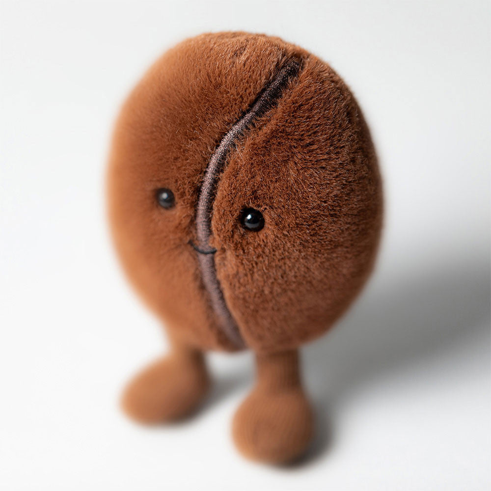 Amuseables Coffee Bean - Soft Novelty Toy | Wobblepaws