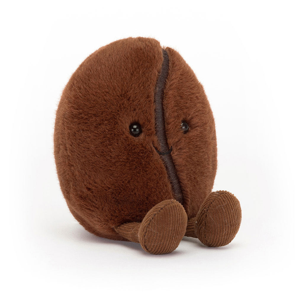 Amuseables Coffee Bean - Soft Novelty Toy | Wobblepaws