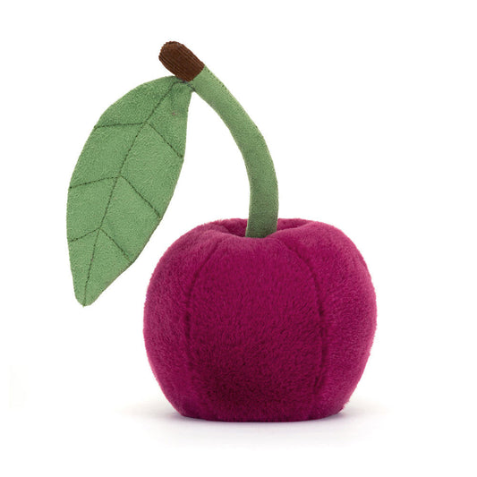 Amuseables Cherry - Soft Novelty Fruit Toy | Wobblepaws