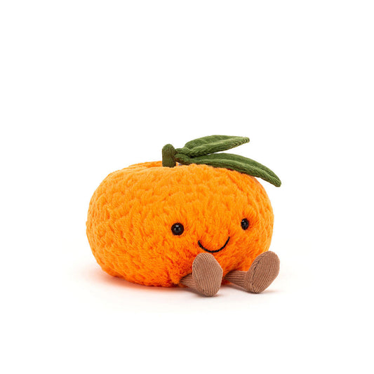 Amuseables Clementine - Soft Novelty Fruit Toy | Wobblepaws