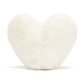 Amuseables Cream Heart - Soft Novelty Toy | Wobblepaws