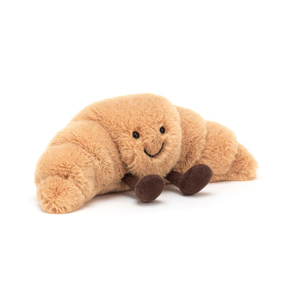 Amuseables Croissant - Soft Novelty Food Toy | Wobblepaws