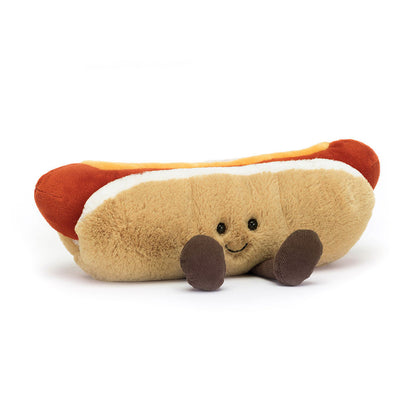 Amuseables Hot Dog - Soft Novelty Food Toy | Wobblepaws
