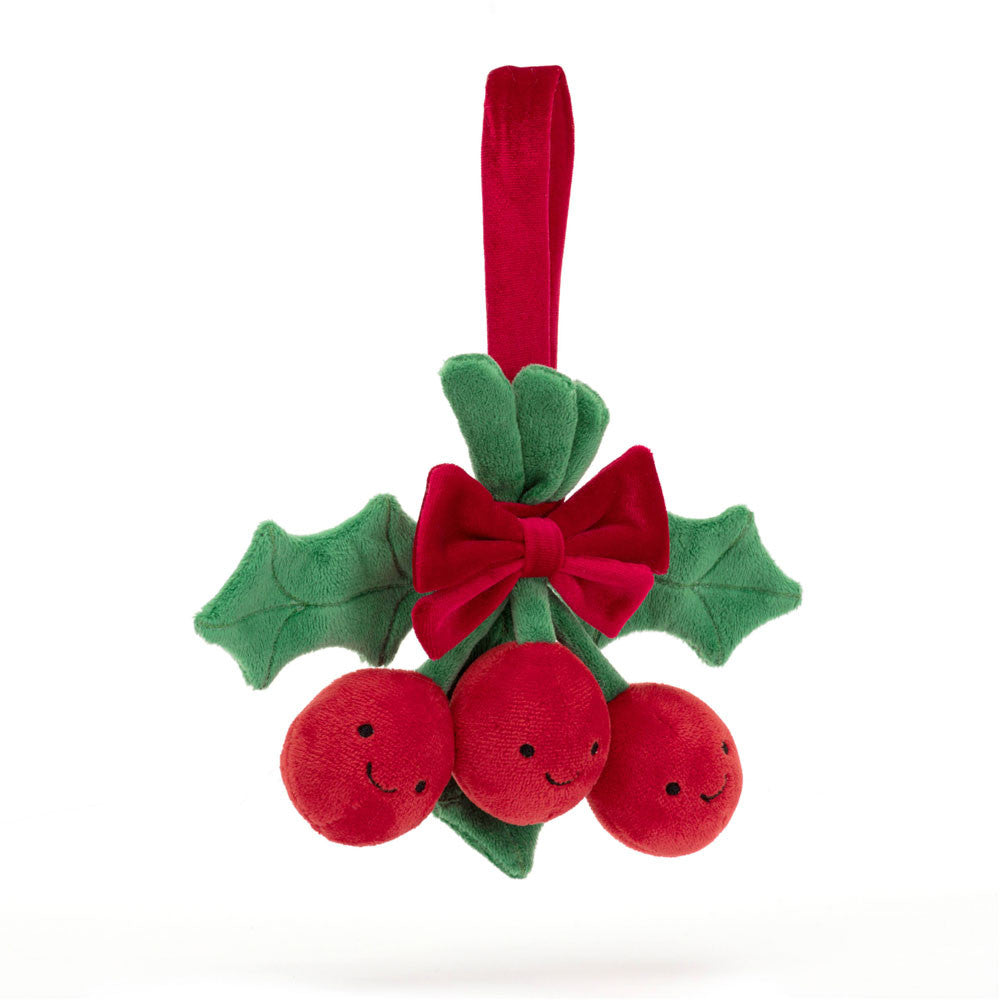 Amuseables Holly - Soft Festive Toy | Wobblepaws