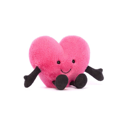 Amuseables Pink Heart - Soft Novelty Toy | Wobblepaws