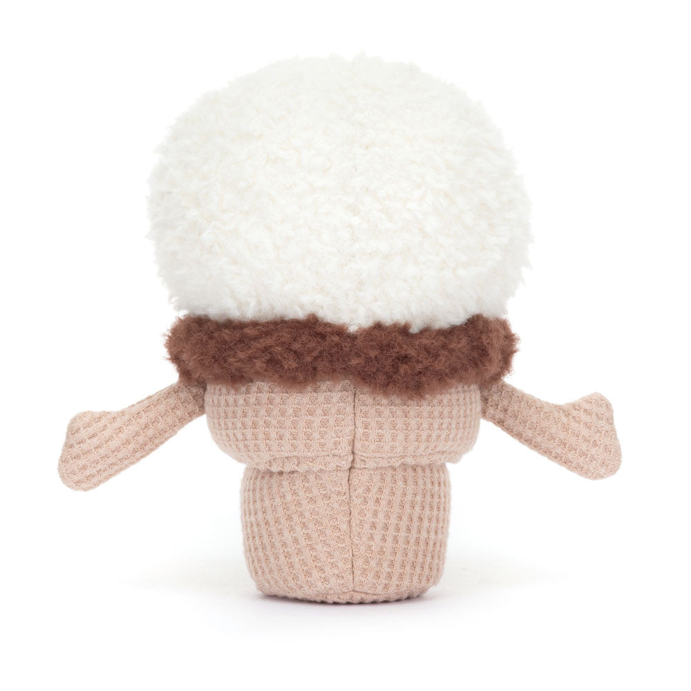 Amuseables Ice Cream Cone - Soft Novelty Toy | Wobblepaws